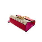 Gucci Padlock Medium Shoulder Bag in GG Supreme Canvas